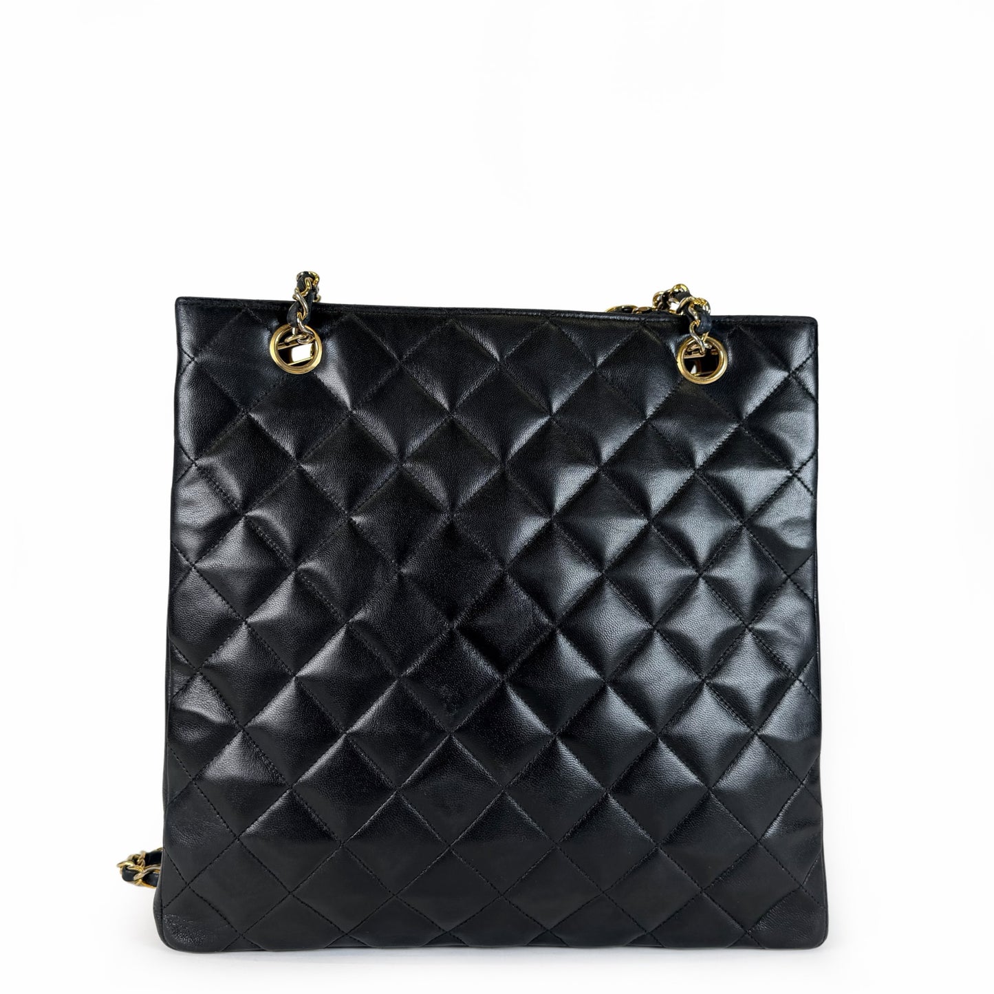 Chanel North South Vintage Tote Bag