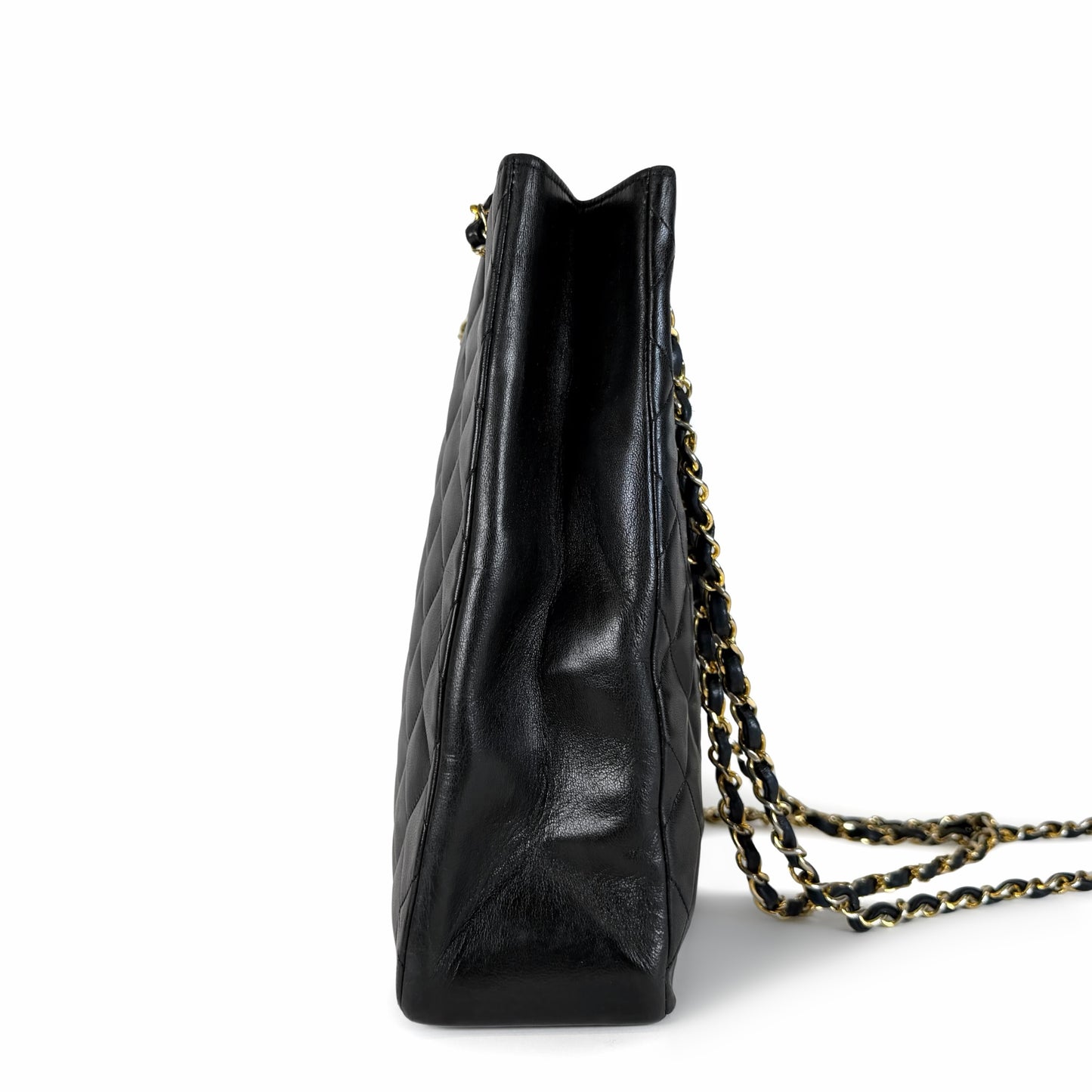Chanel North South Vintage Tote Bag