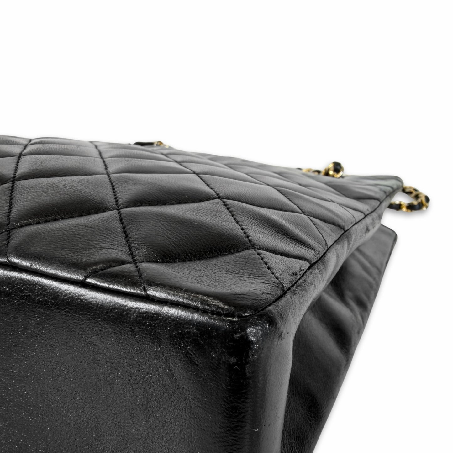 Chanel North South Vintage Tote Bag
