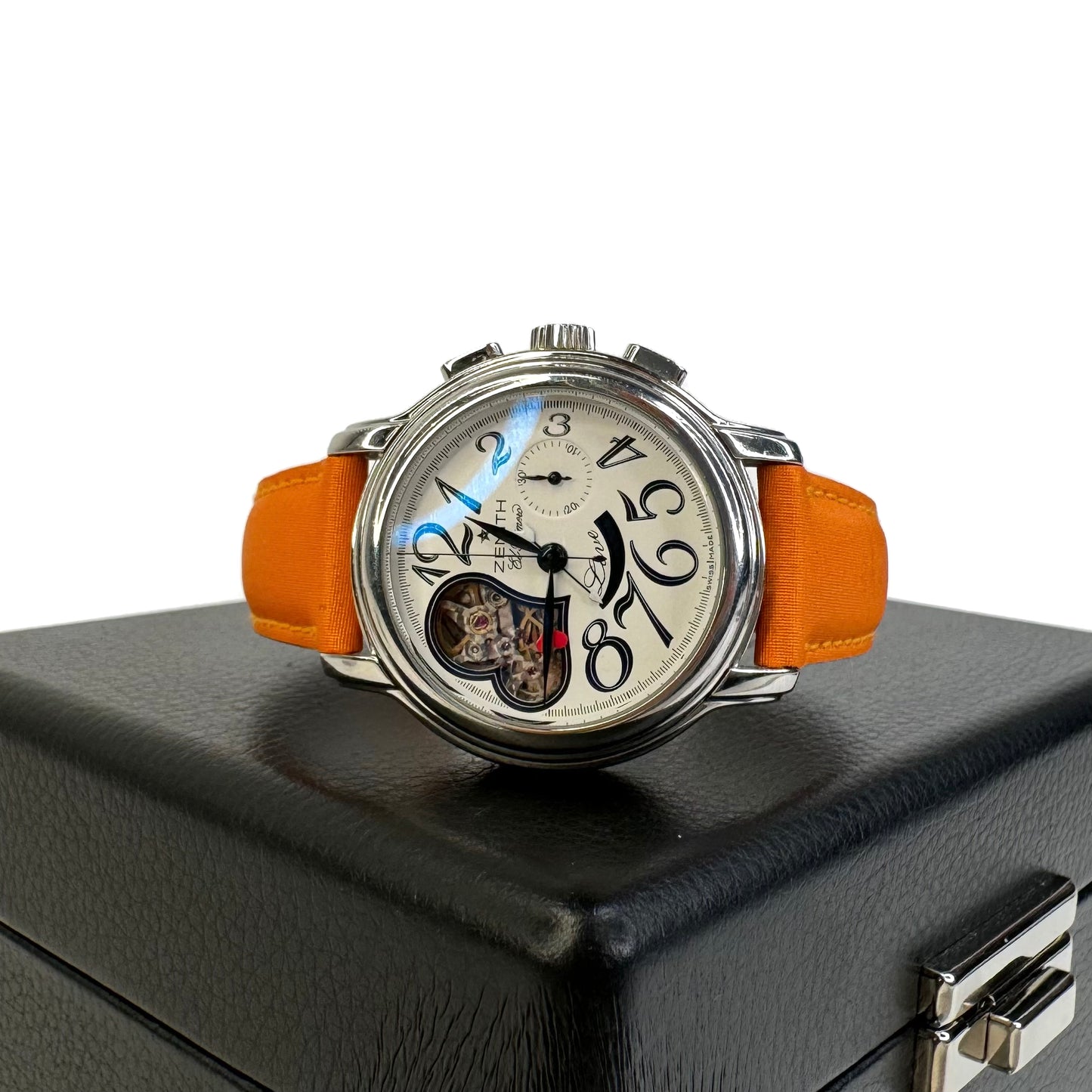 Zenith El Primero Open Heart Chronograph Watch Wilder's Consignment House