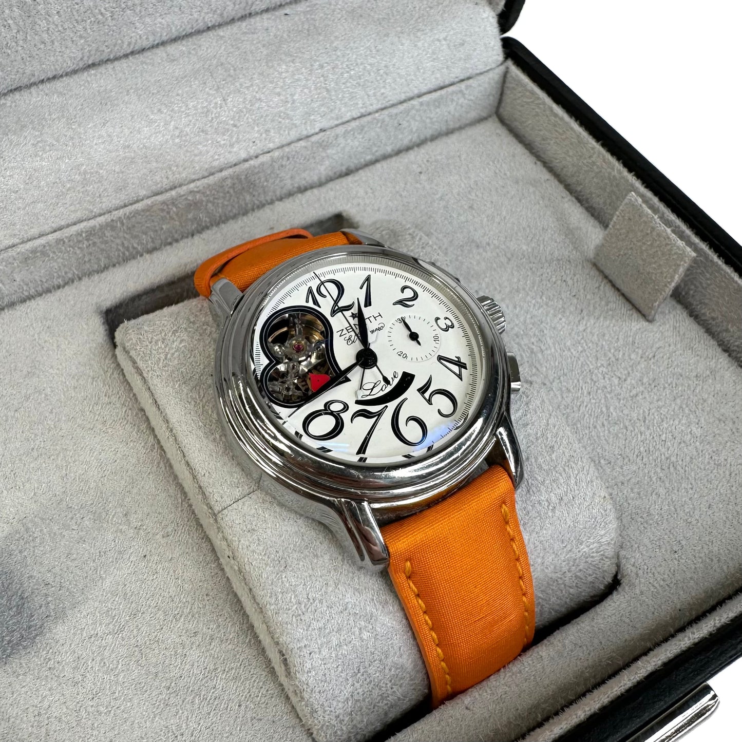 Zenith El Primero Open Heart Chronograph Watch Wilder's Consignment House