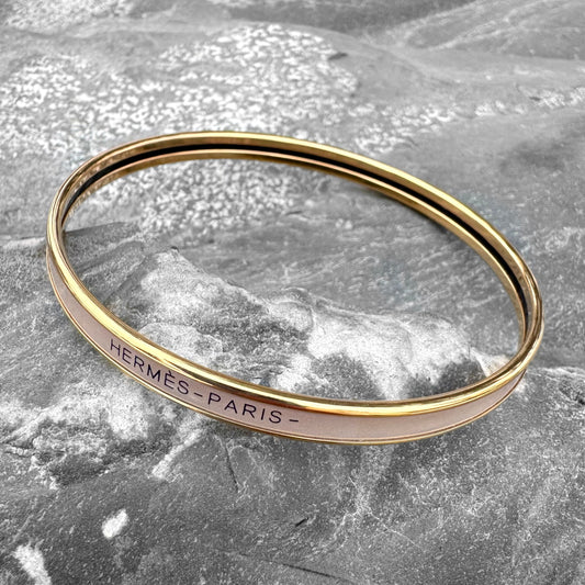 Hermes Plain Bangle Bracelet