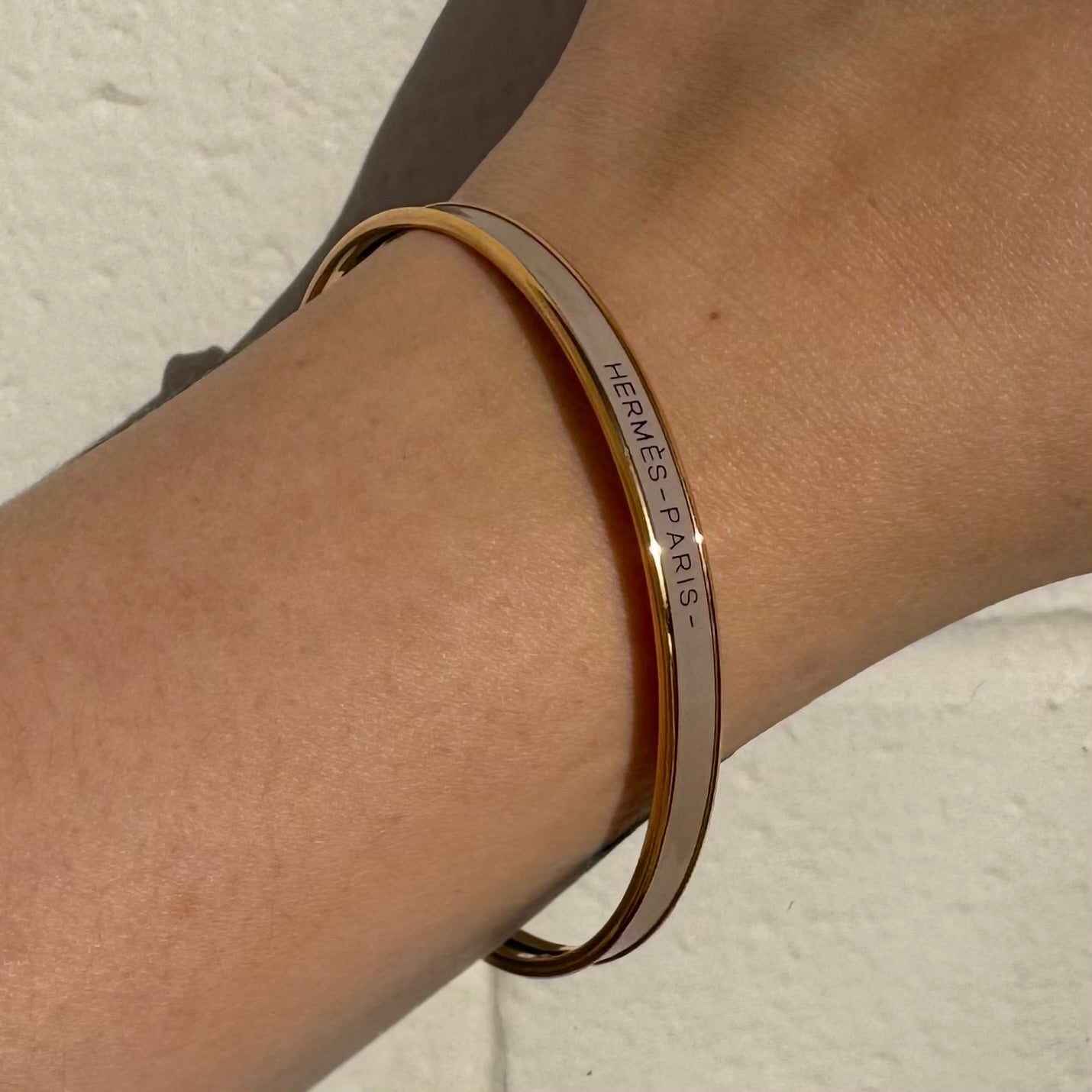 Hermes Plain Bangle Bracelet