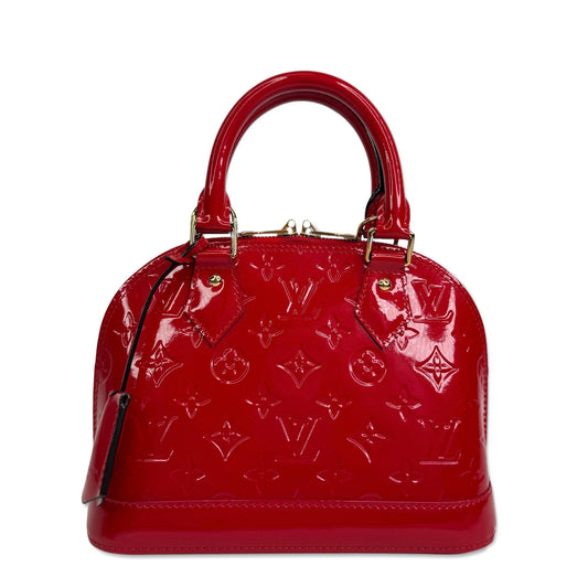 Louis Vuitton Alma Vernis Leather BB Bag