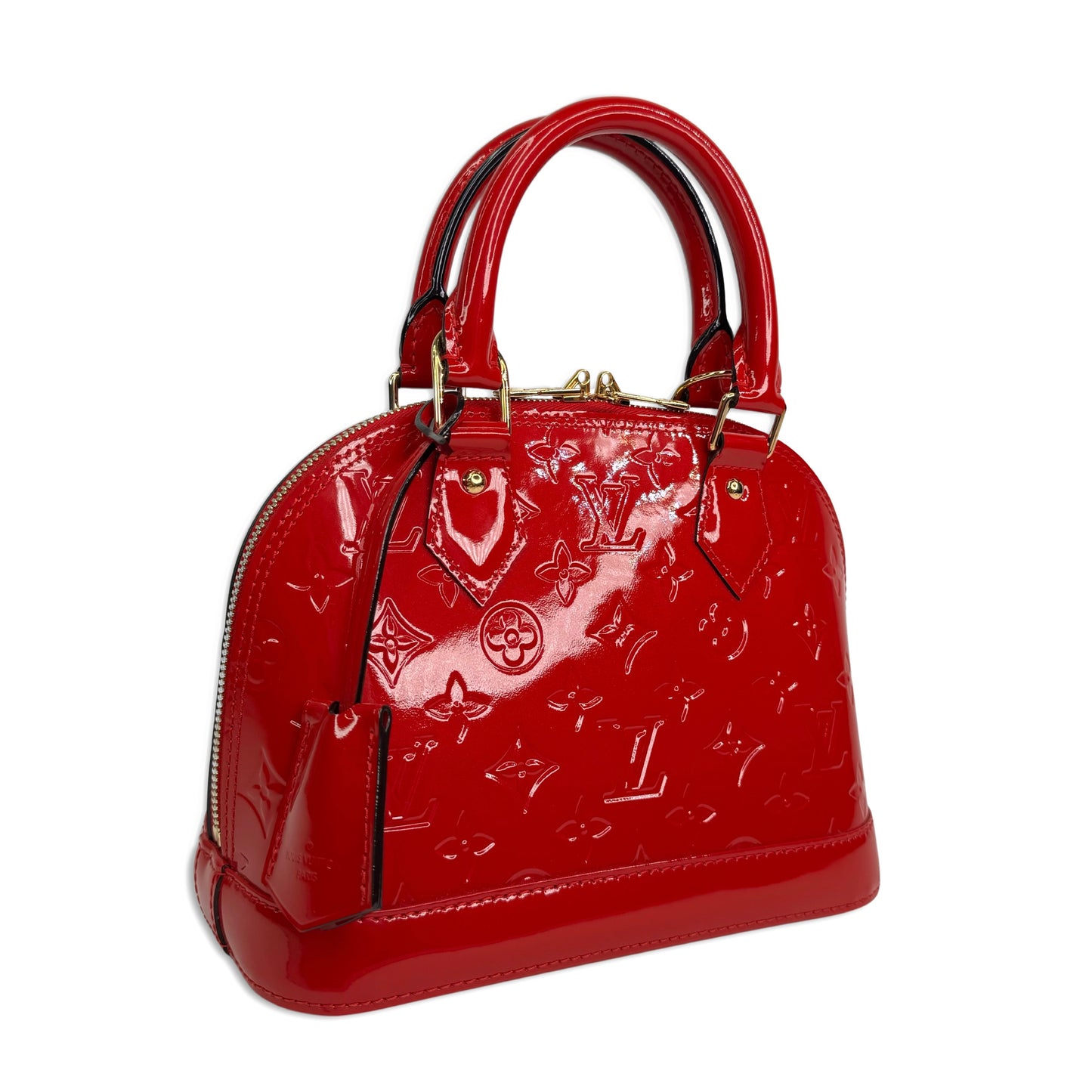 Louis Vuitton Alma Vernis Leather BB Bag