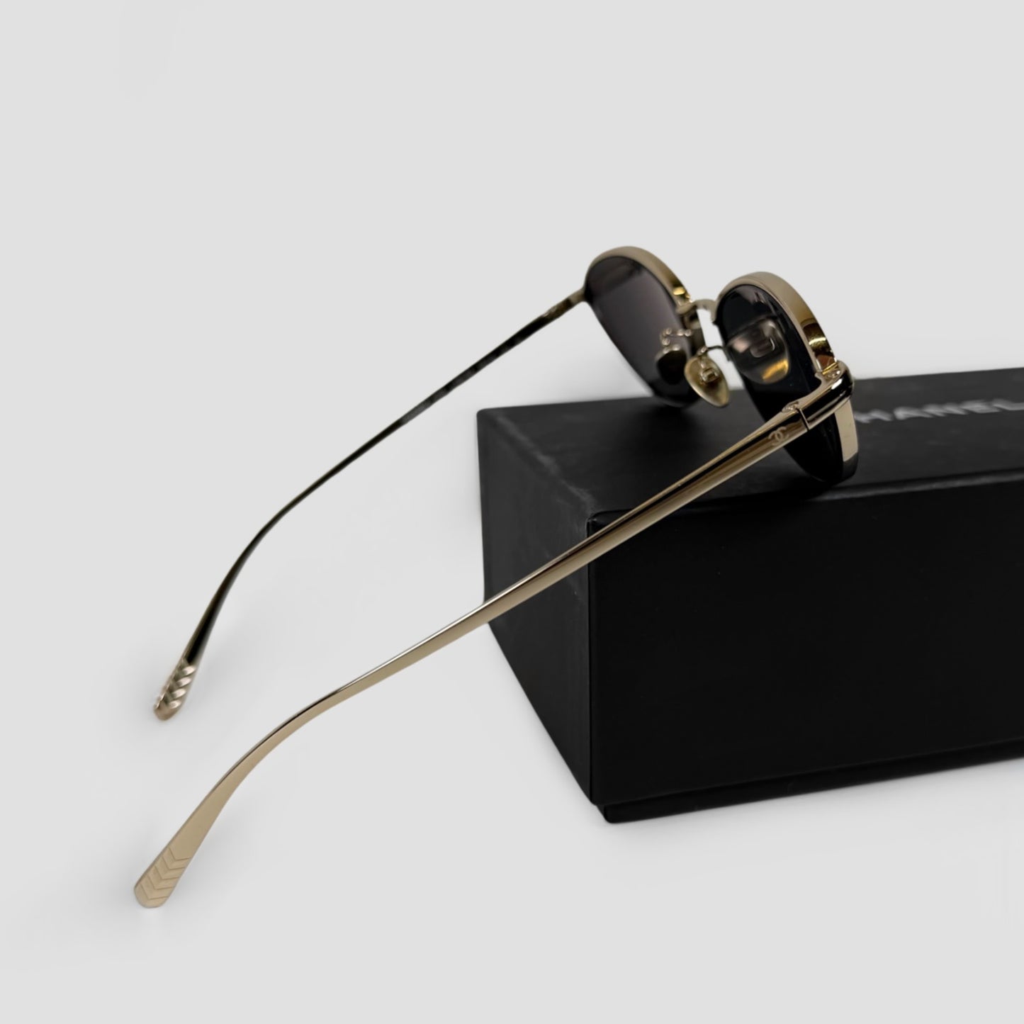 Chanel Metal Cat-Eye Sunglasses