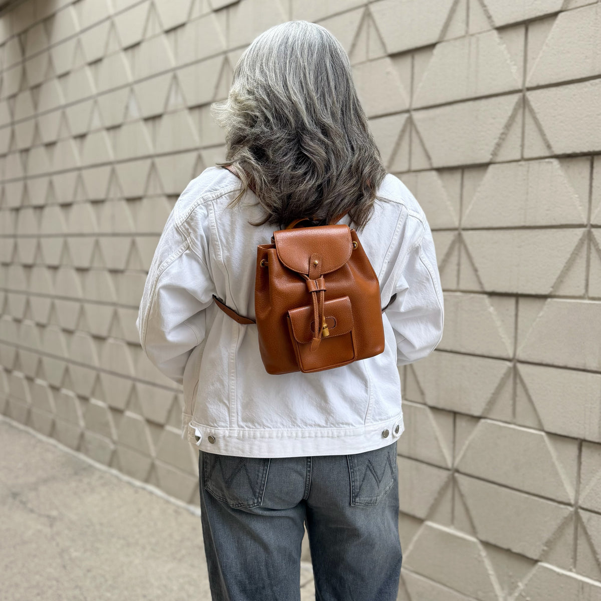 Gucci Bamboo Mini Backpack