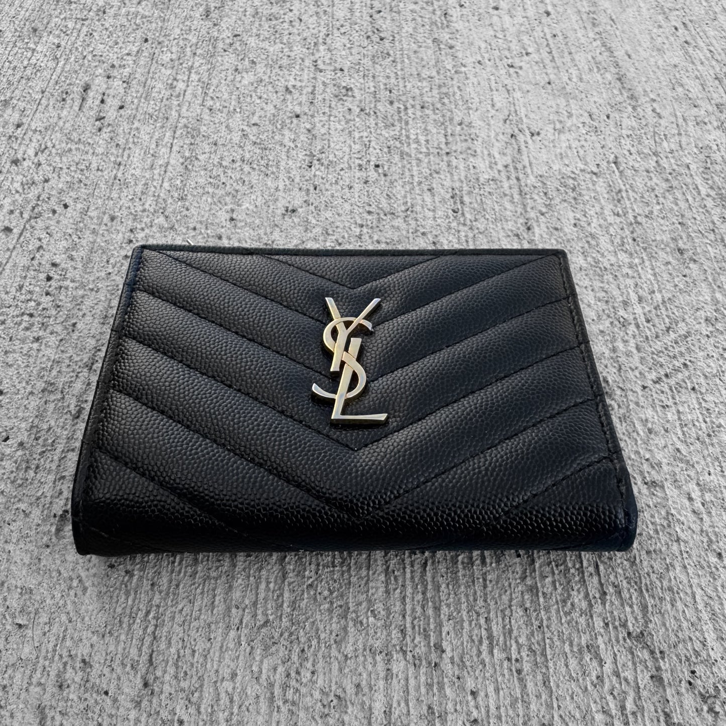 Saint Laurent Matelasse Wallet