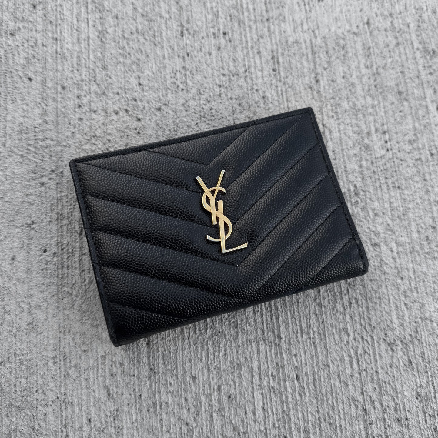 Saint Laurent Matelasse Wallet