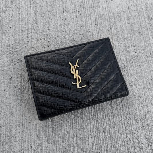 Saint Laurent Matelasse Wallet
