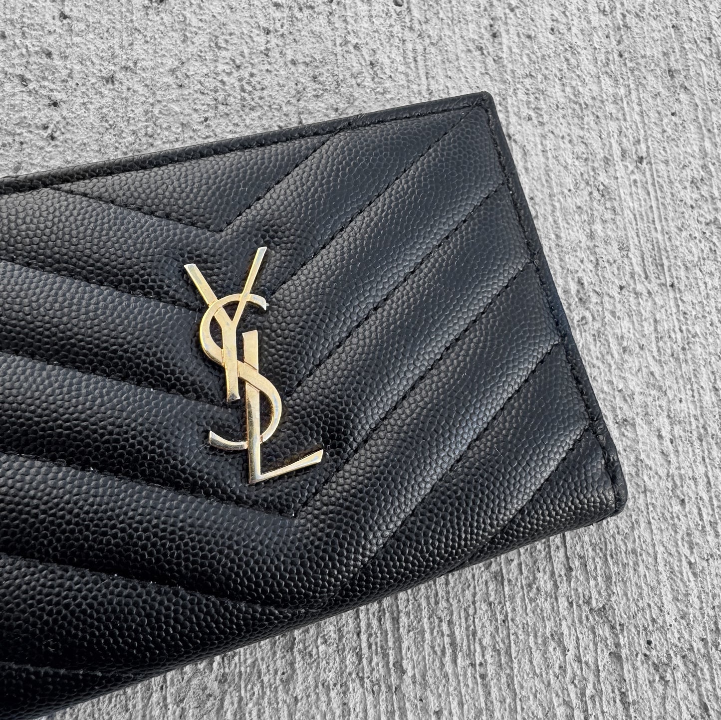 Saint Laurent Matelasse Wallet