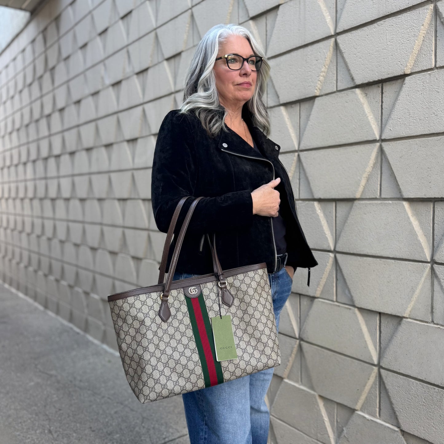 Gucci Ophidia Large Tote Bag