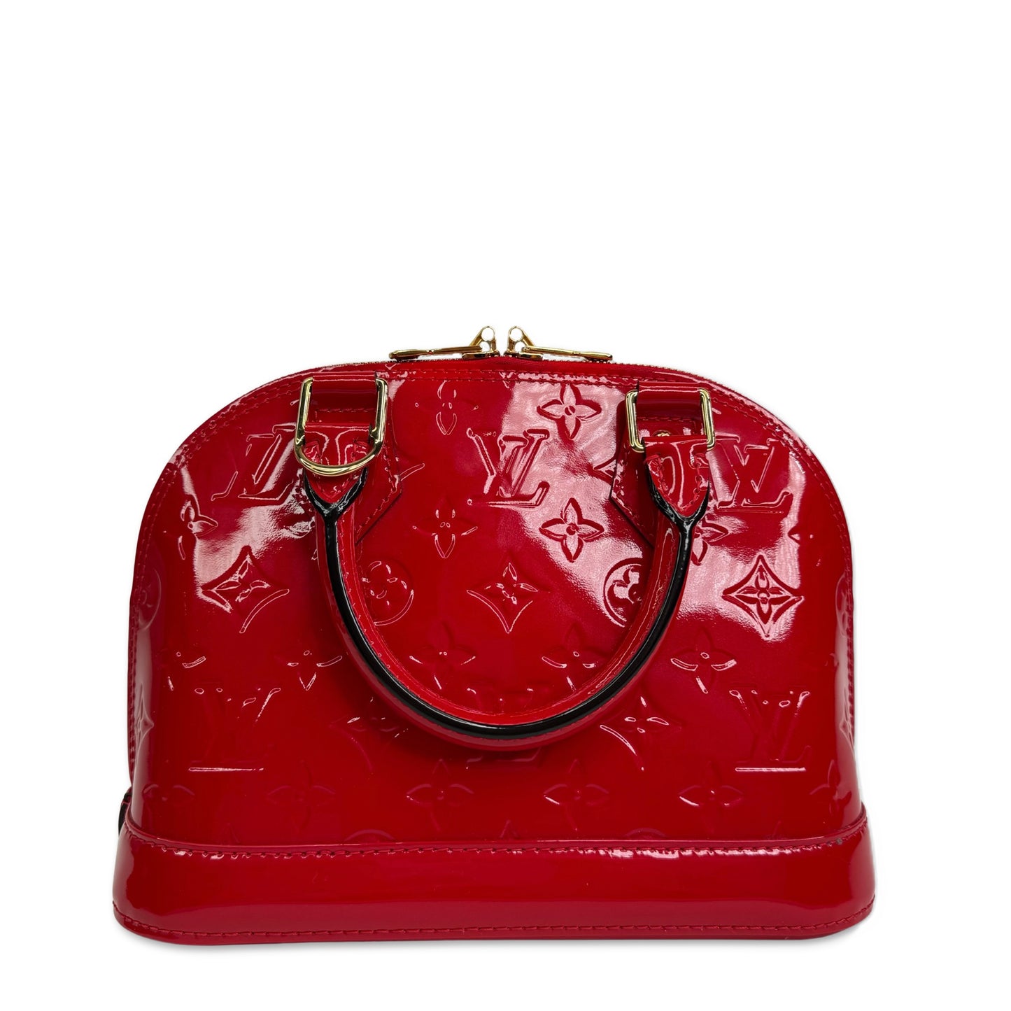 Louis Vuitton Alma Vernis Leather BB Bag