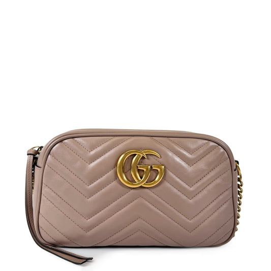 Gucci GG Marmont Matelassé Small Camera Bag