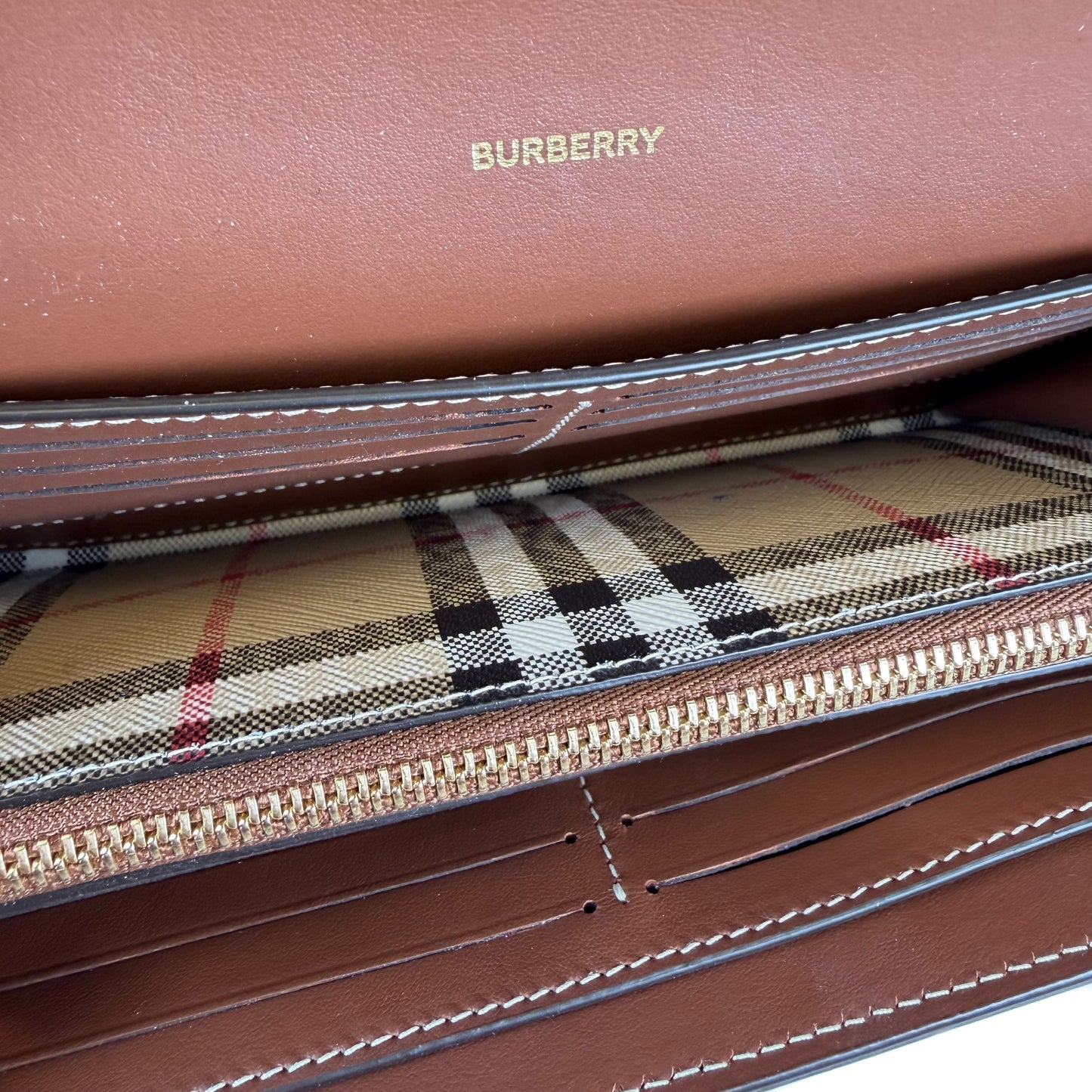 Burberry Hannah Check Crossbody Bag
