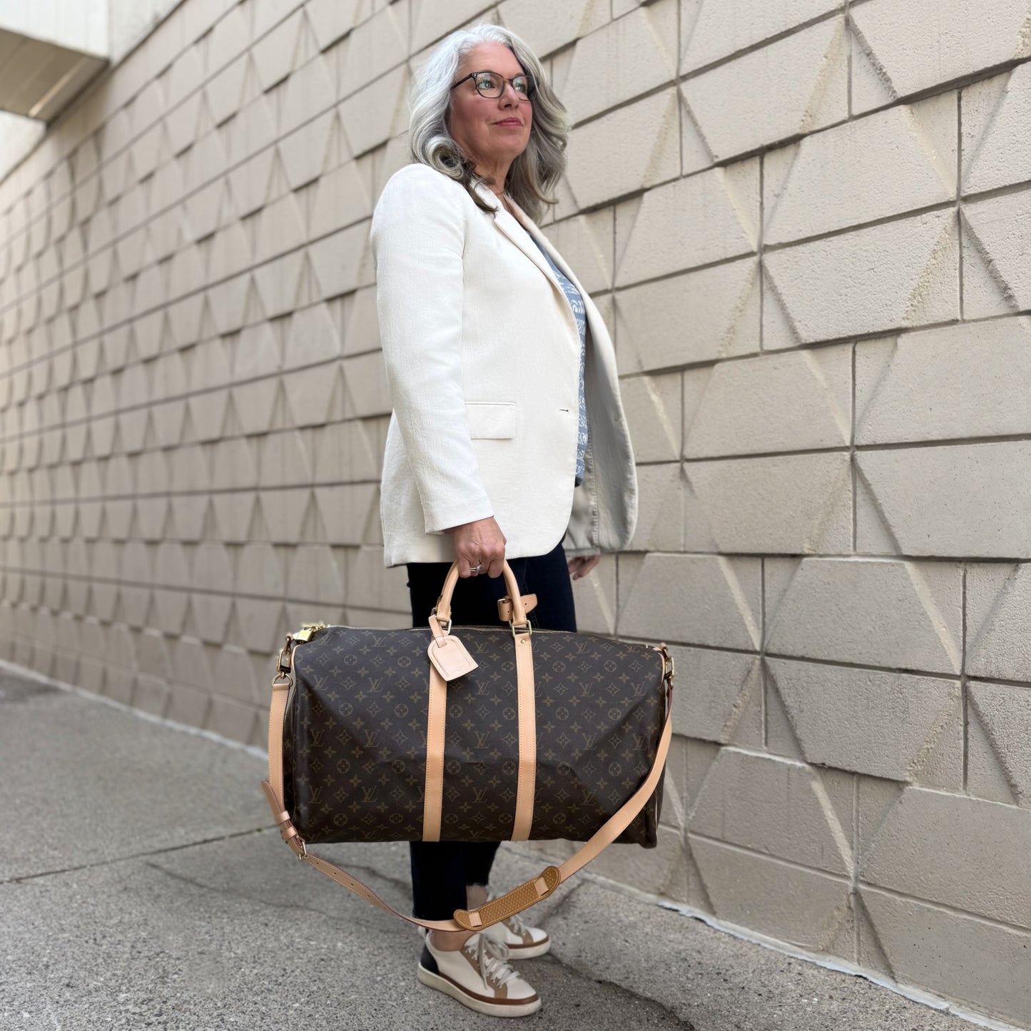 Louis Vuitton Keepall Bandoliere 55