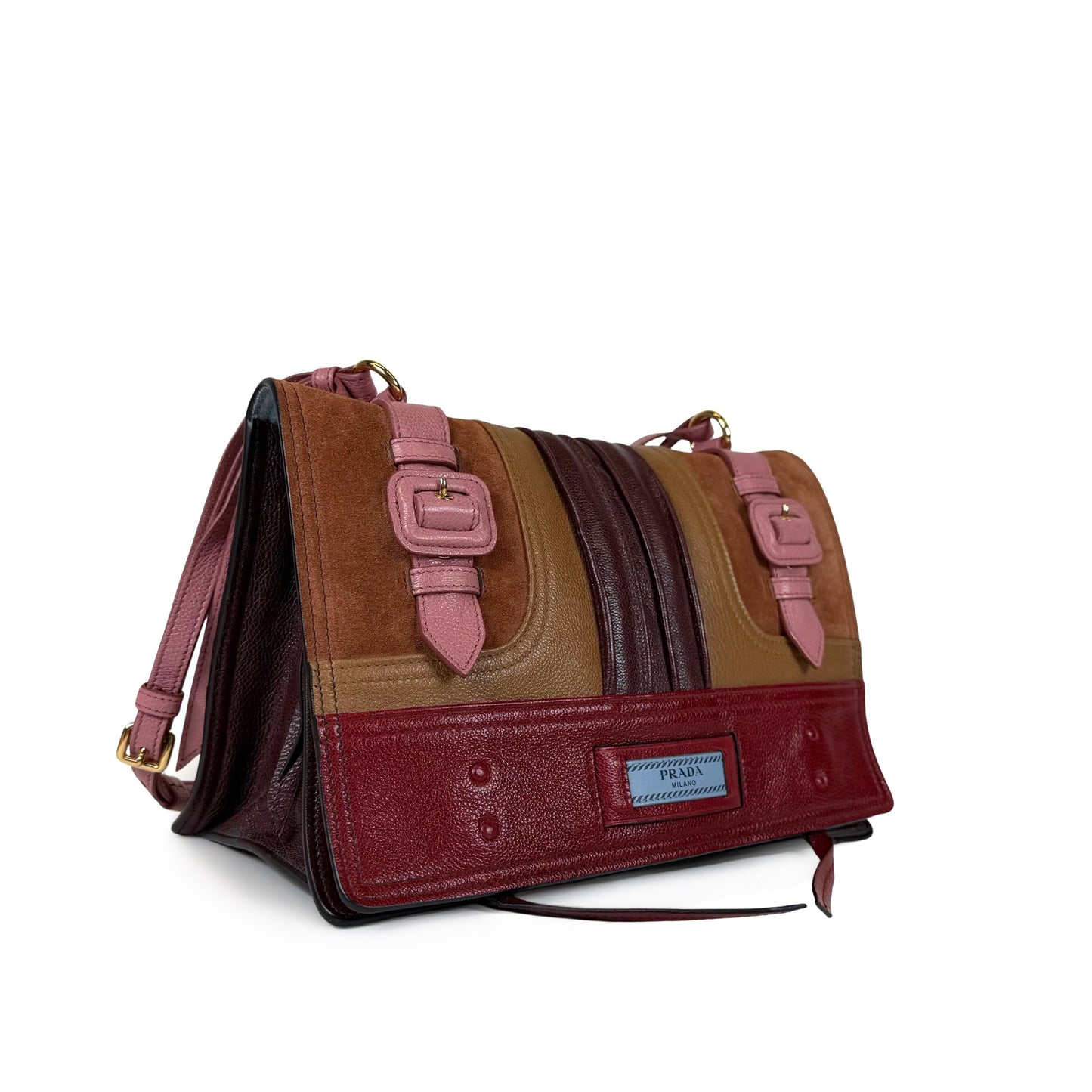 Prada Etiquette Patchwork Multicolor Bag