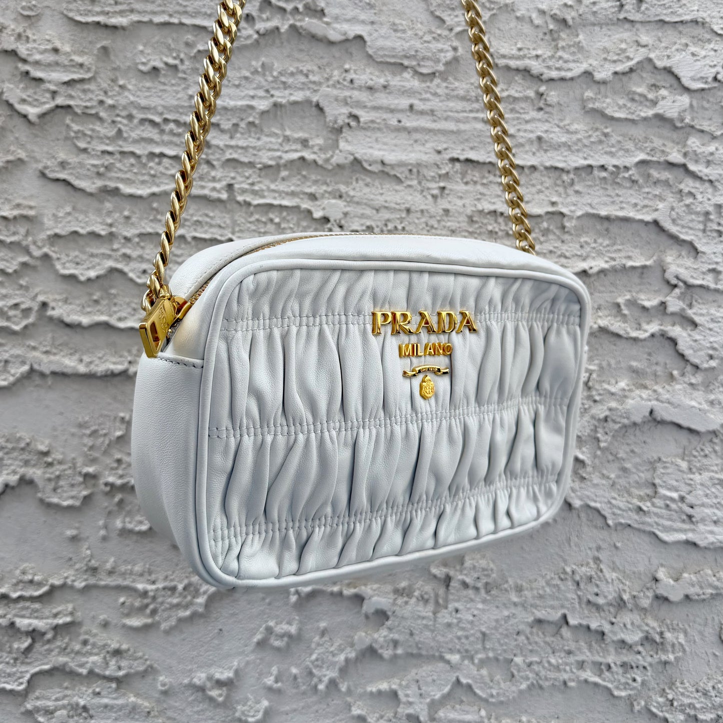 Prada Gaufre Camera Bag