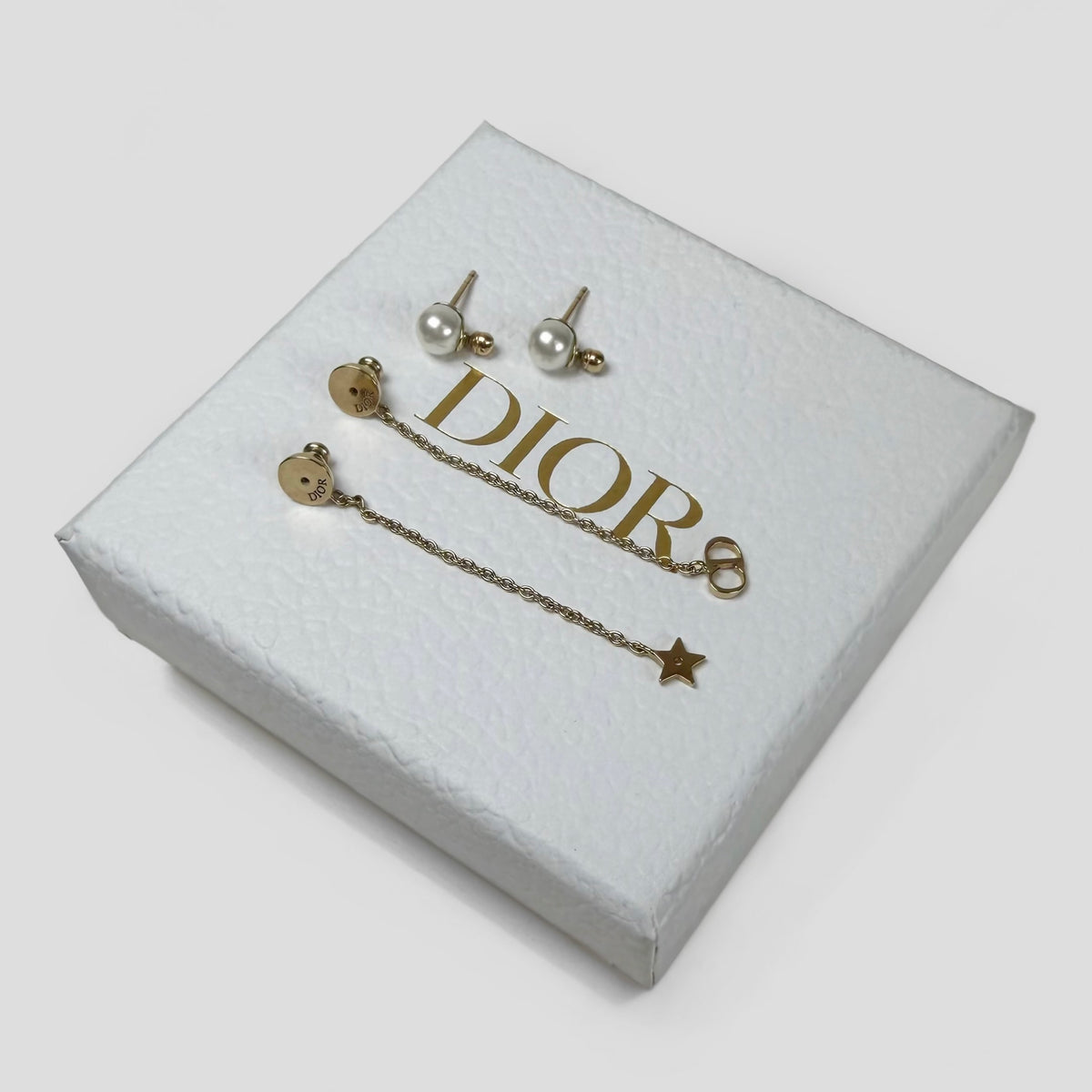 Christian Dior La Petite Tribale Dangle Chain Earrings