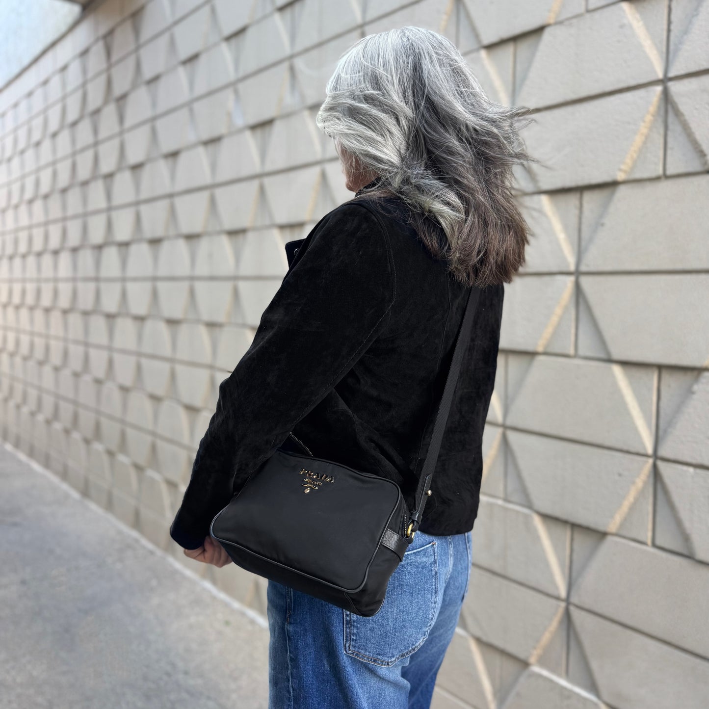 Prada Tessuto Small Camera Bag