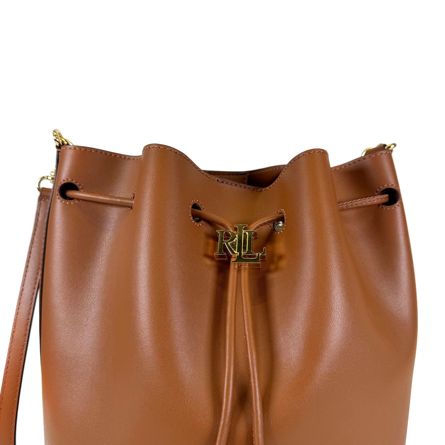 Ralph Lauren Drawstring Bucket Bag