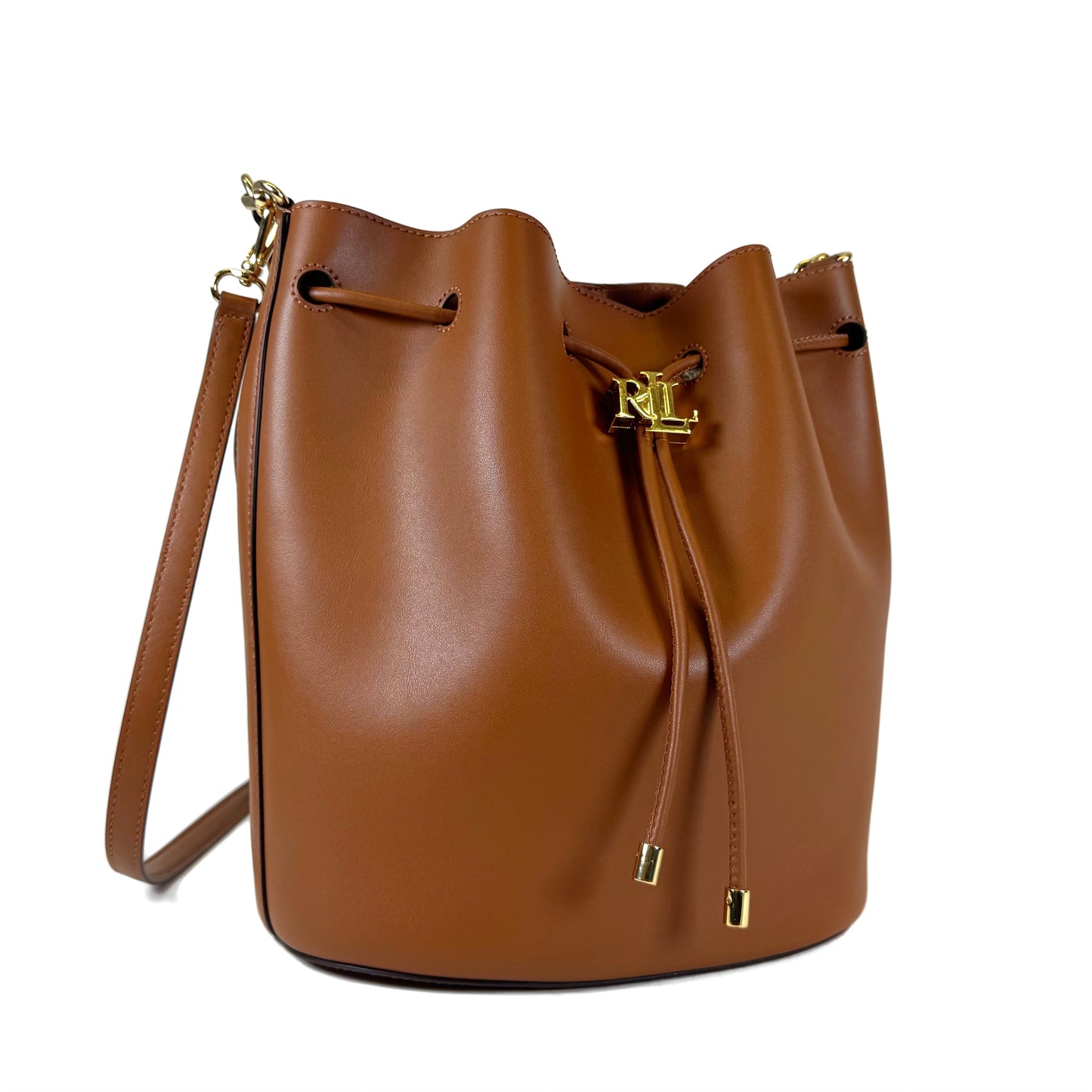 Ralph Lauren Drawstring Bucket Bag