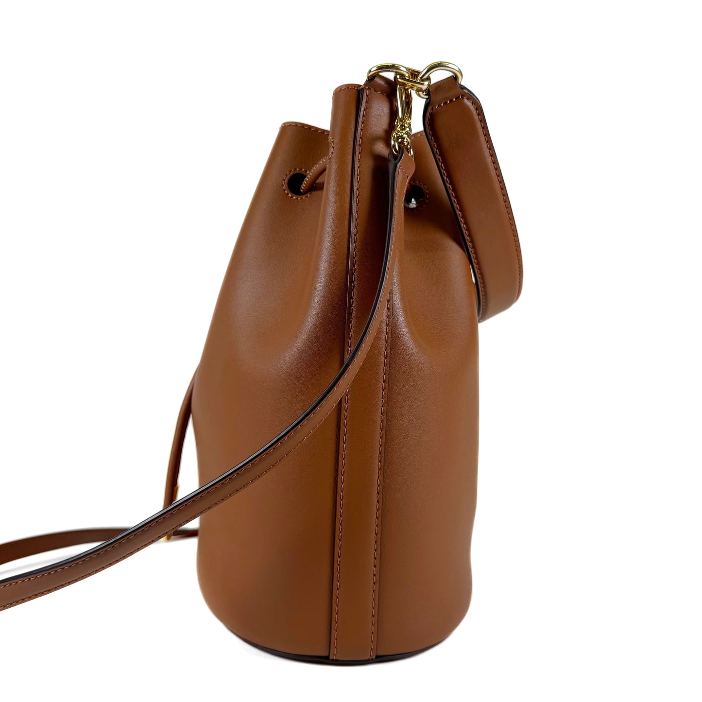 Ralph Lauren Drawstring Bucket Bag