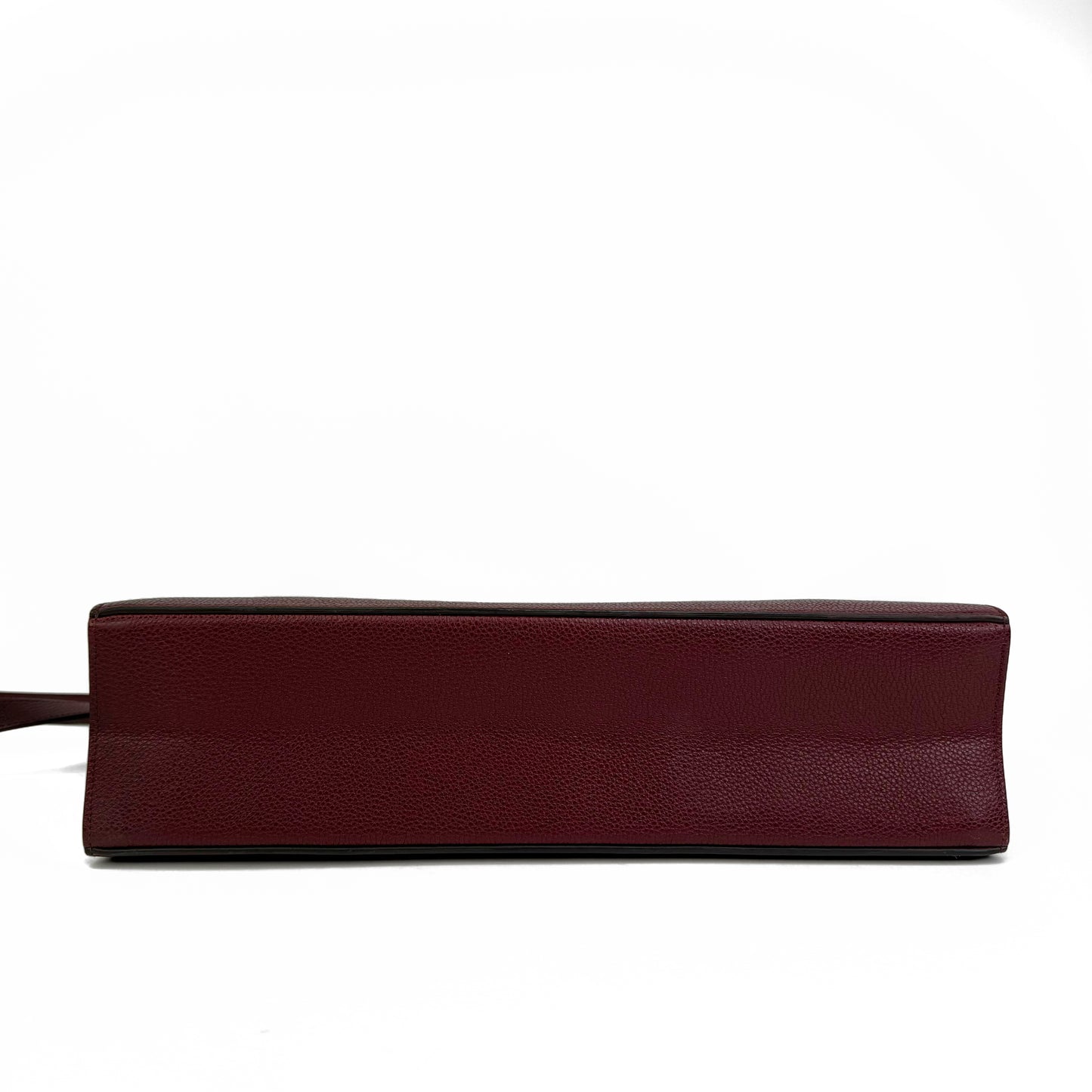 Gucci Zumi Horsebit Briefcase Burgundy Bag