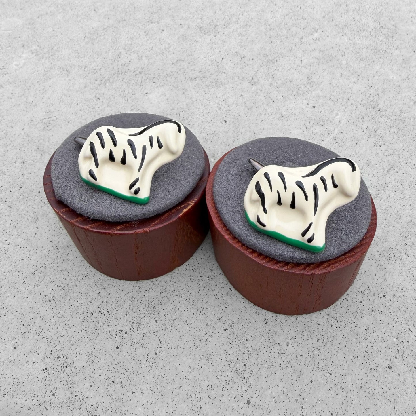 Bottega Veneta Zebra Cufflinks