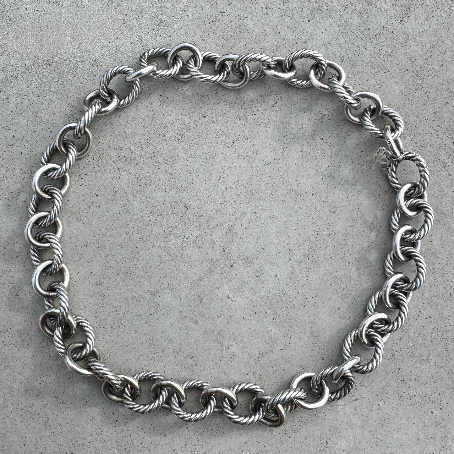 David Yurman Oval Link Chain Necklace