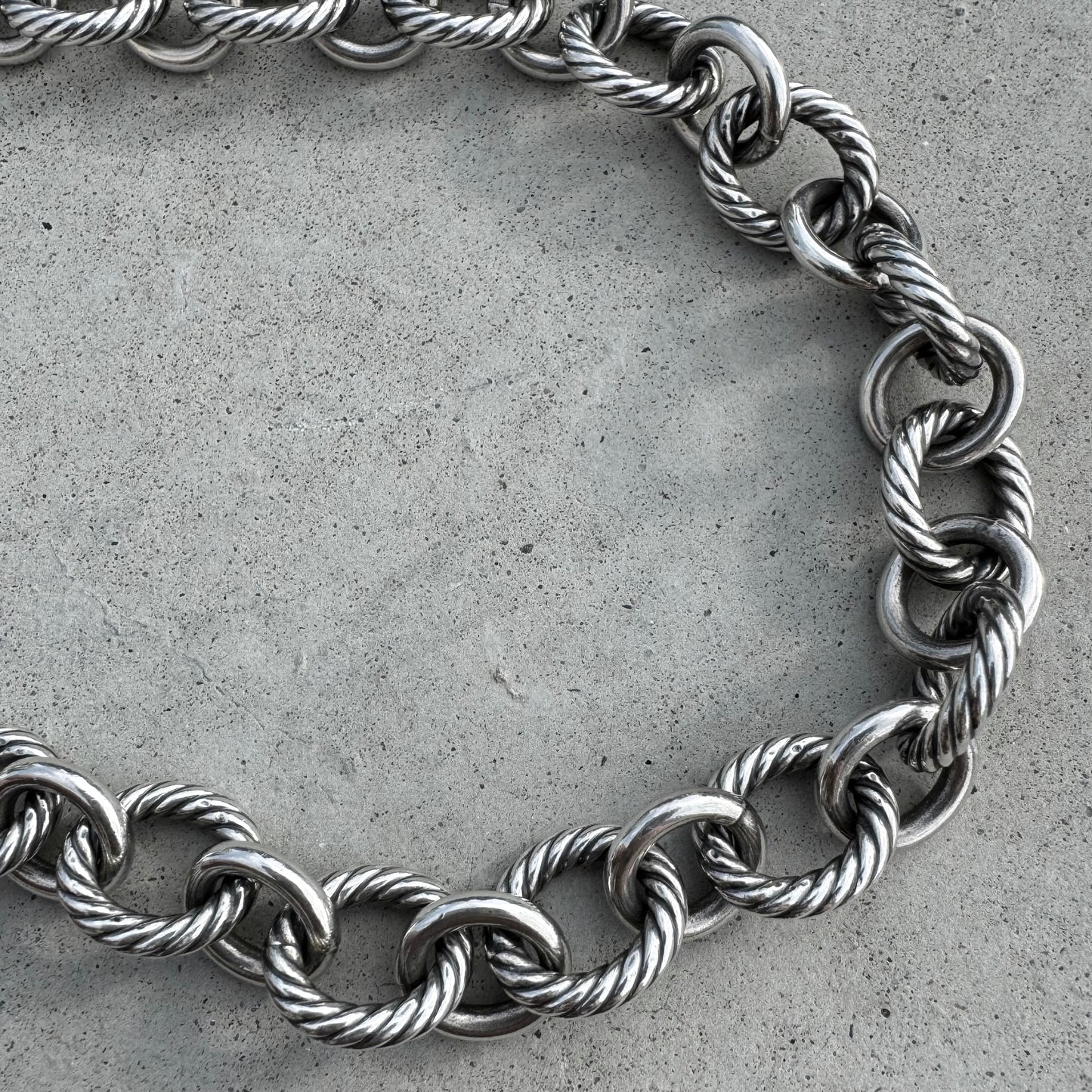 David Yurman Oval Link Chain Necklace