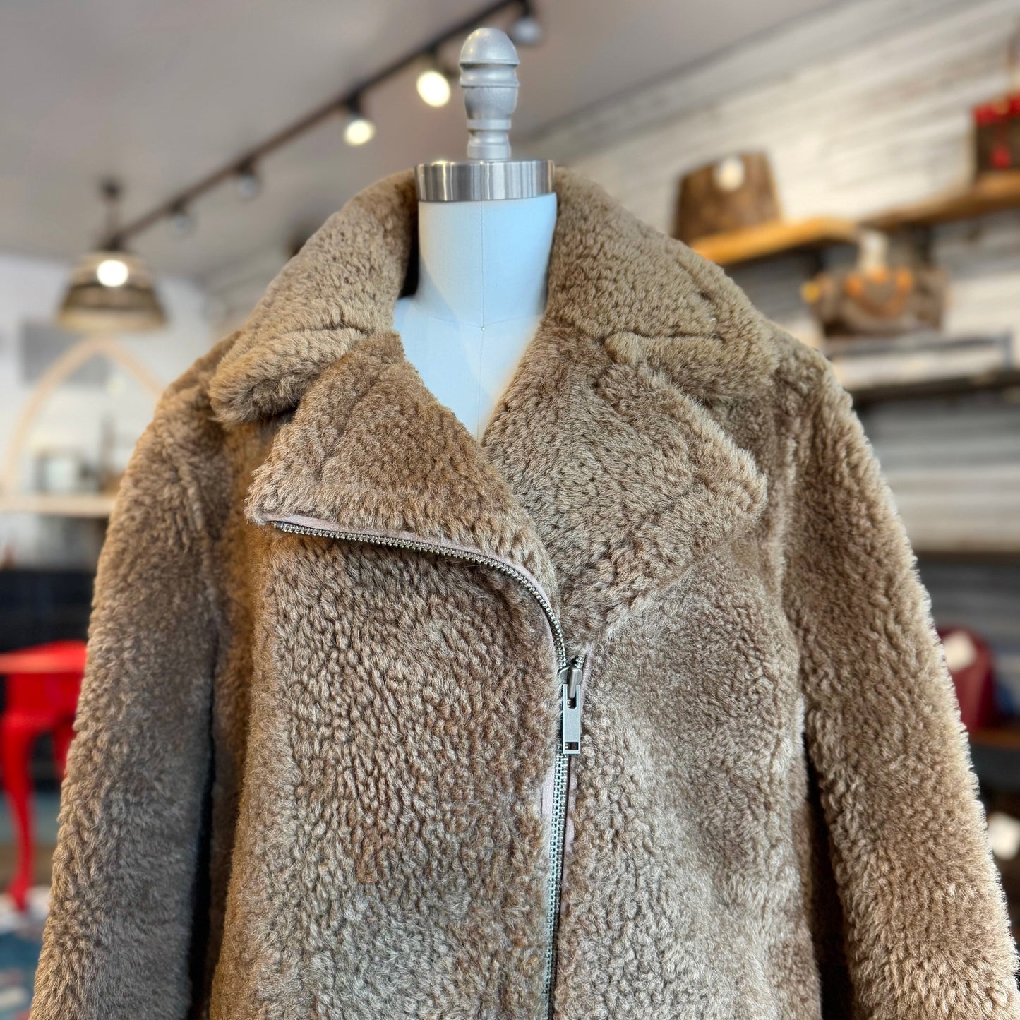 Vince Lamb Shearling Jacket