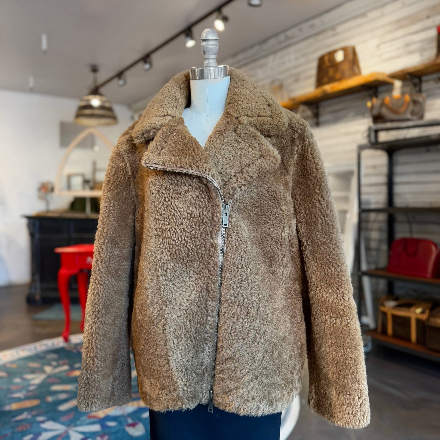 Vince Lamb Shearling Jacket