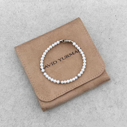David Yurman Bijoux Spiritual Beads Pearl Bracelet