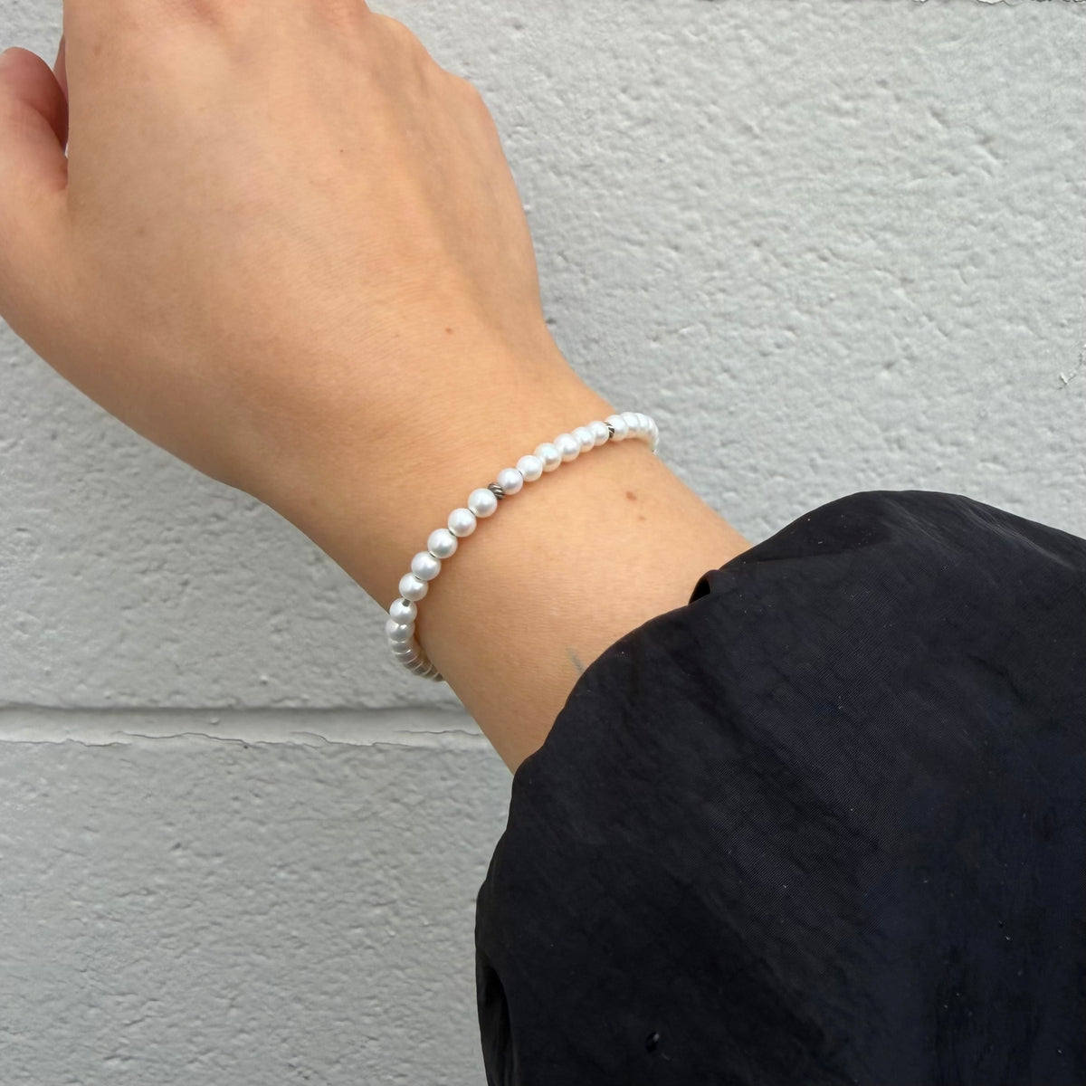 David Yurman Bijoux Spiritual Beads Pearl Bracelet