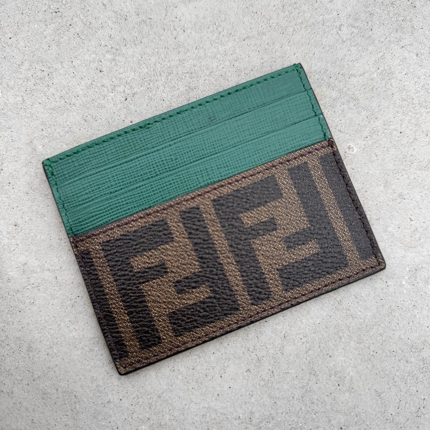 Fendi FF Monogram Card Holder