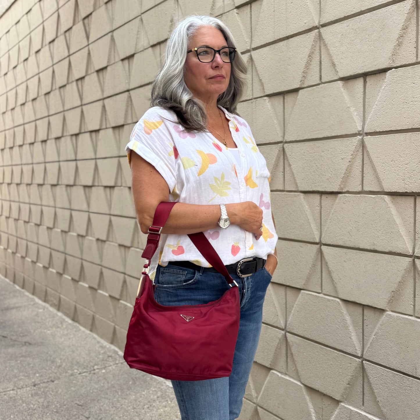 Prada Nylon Shoulder Bag