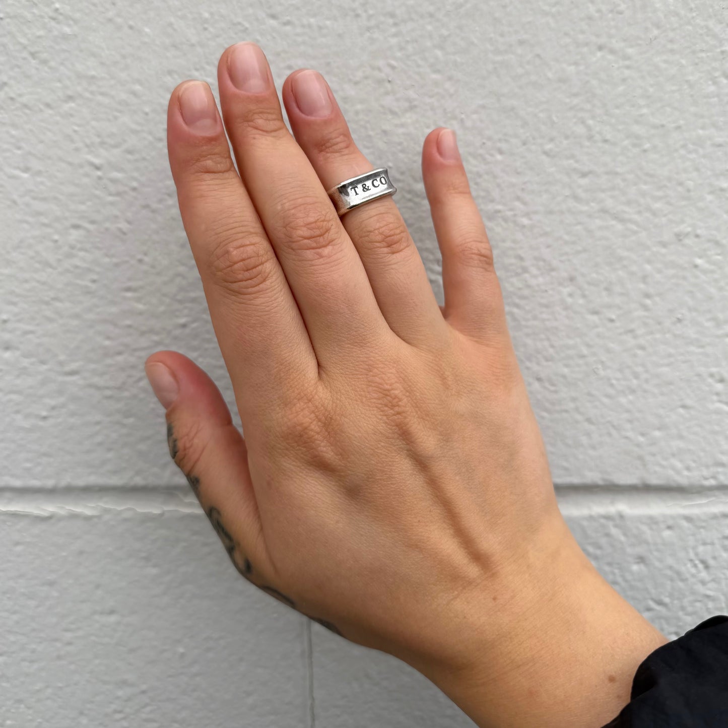 Tiffany & Co. 1837 Square Band Ring
