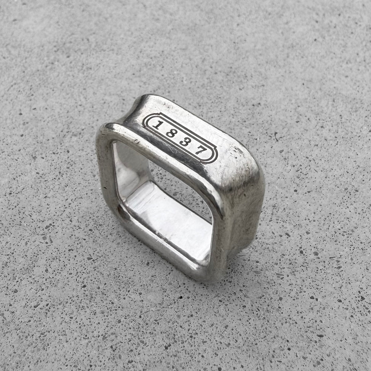 Tiffany & Co. 1837 Square Band Ring