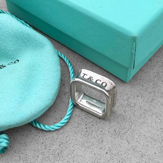 Tiffany & Co. 1837 Square Band Ring