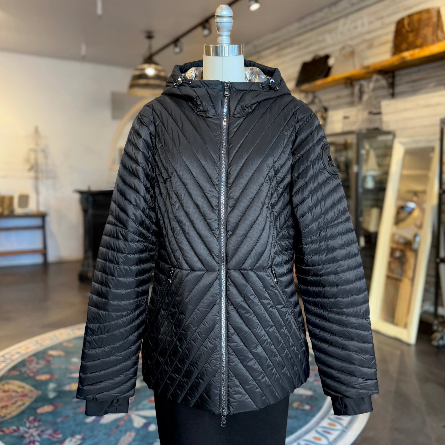 Pajar Nikola Chevron Quilted Packable Puffer