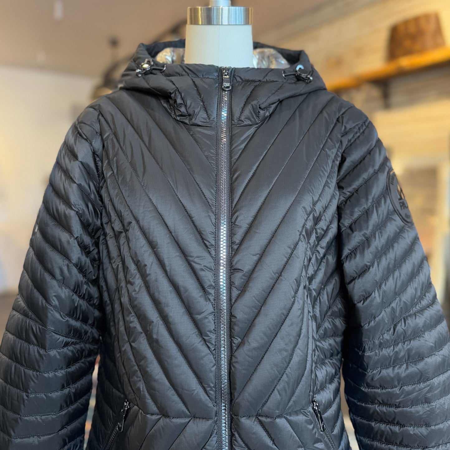 Pajar Nikola Chevron Quilted Packable Puffer