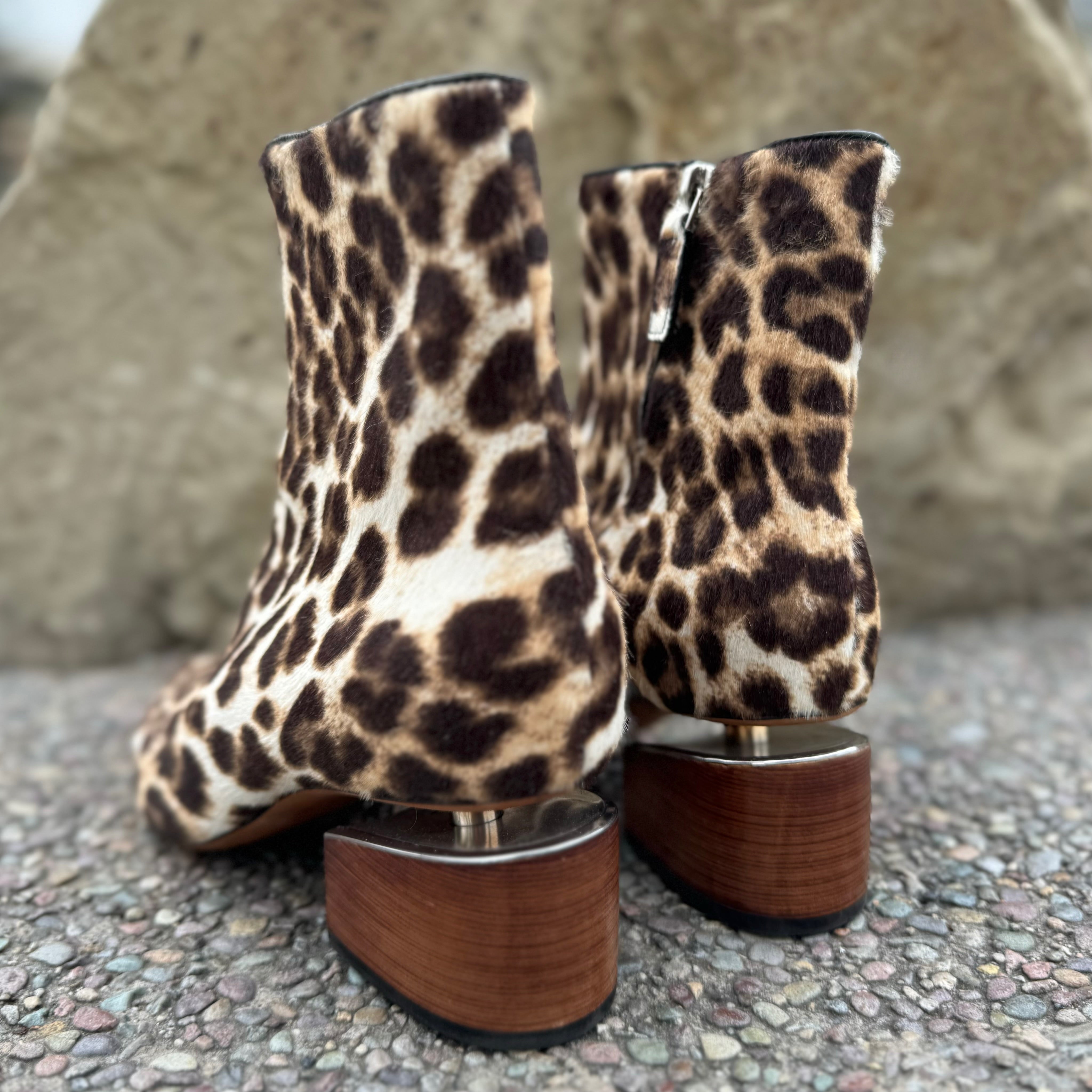 Alexander wang cheetah boots online