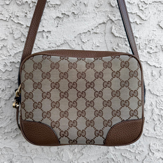 Gucci Monogram Mini Bree Camera Bag