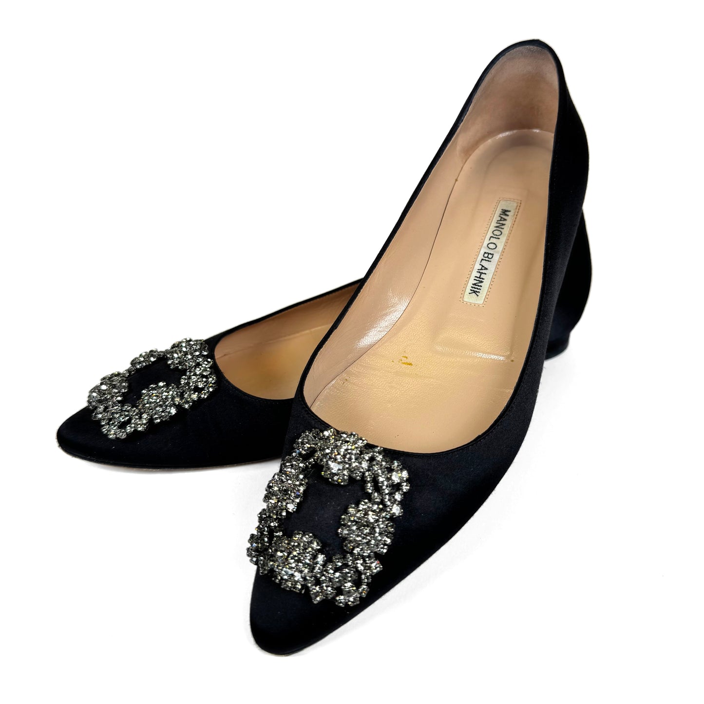 Manolo Blahnic Hangisi Flat Pumps