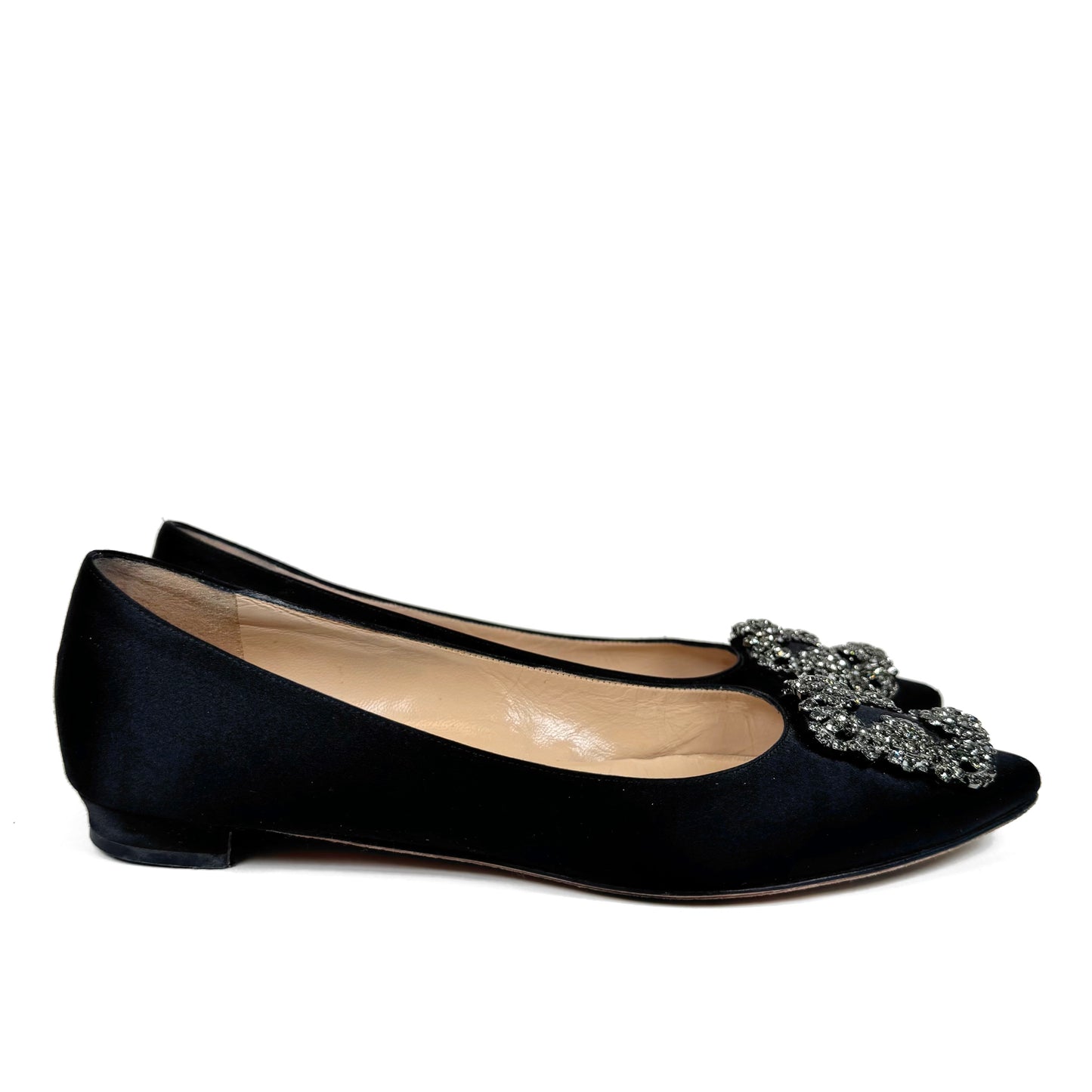 Manolo Blahnic Hangisi Flat Pumps