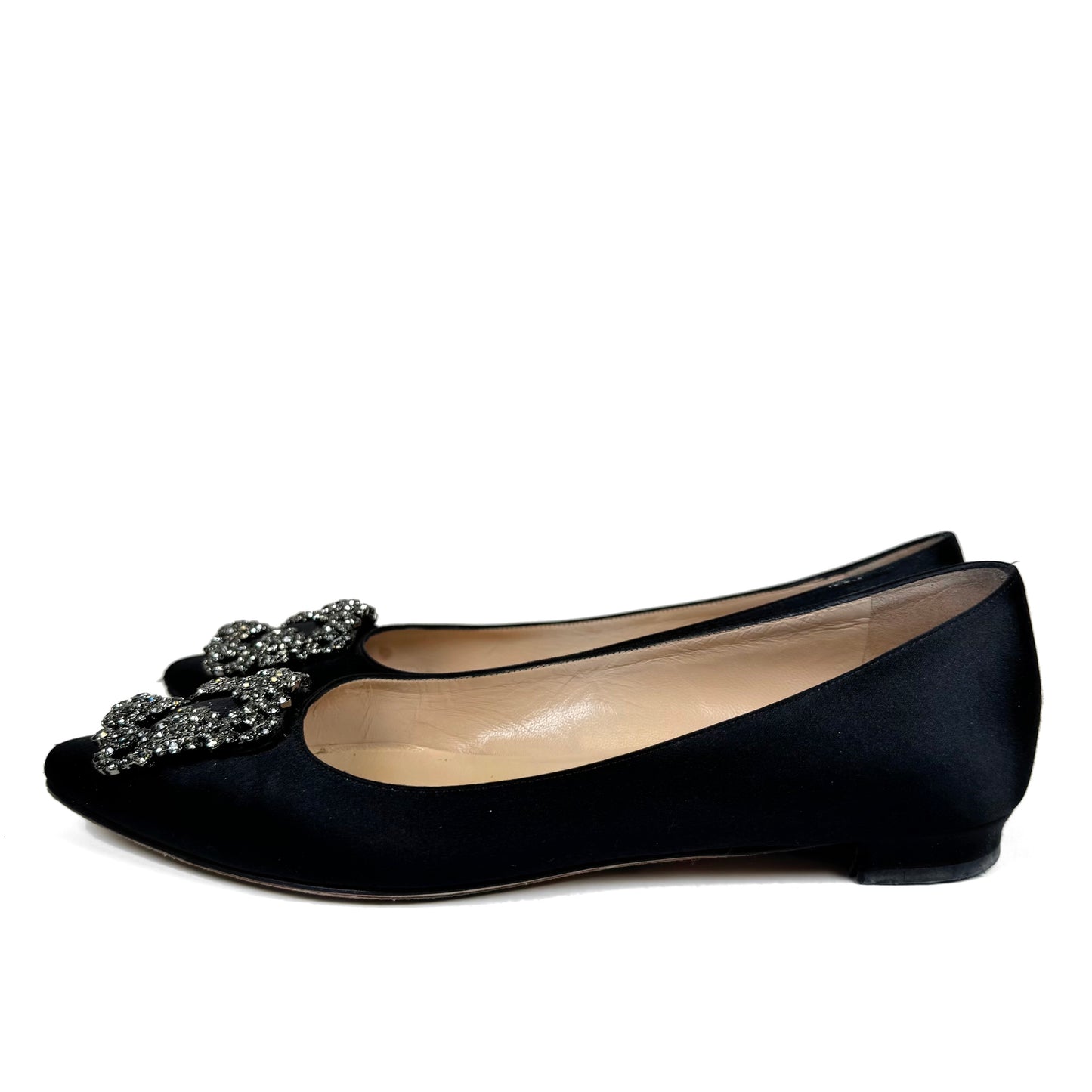 Manolo Blahnic Hangisi Flat Pumps