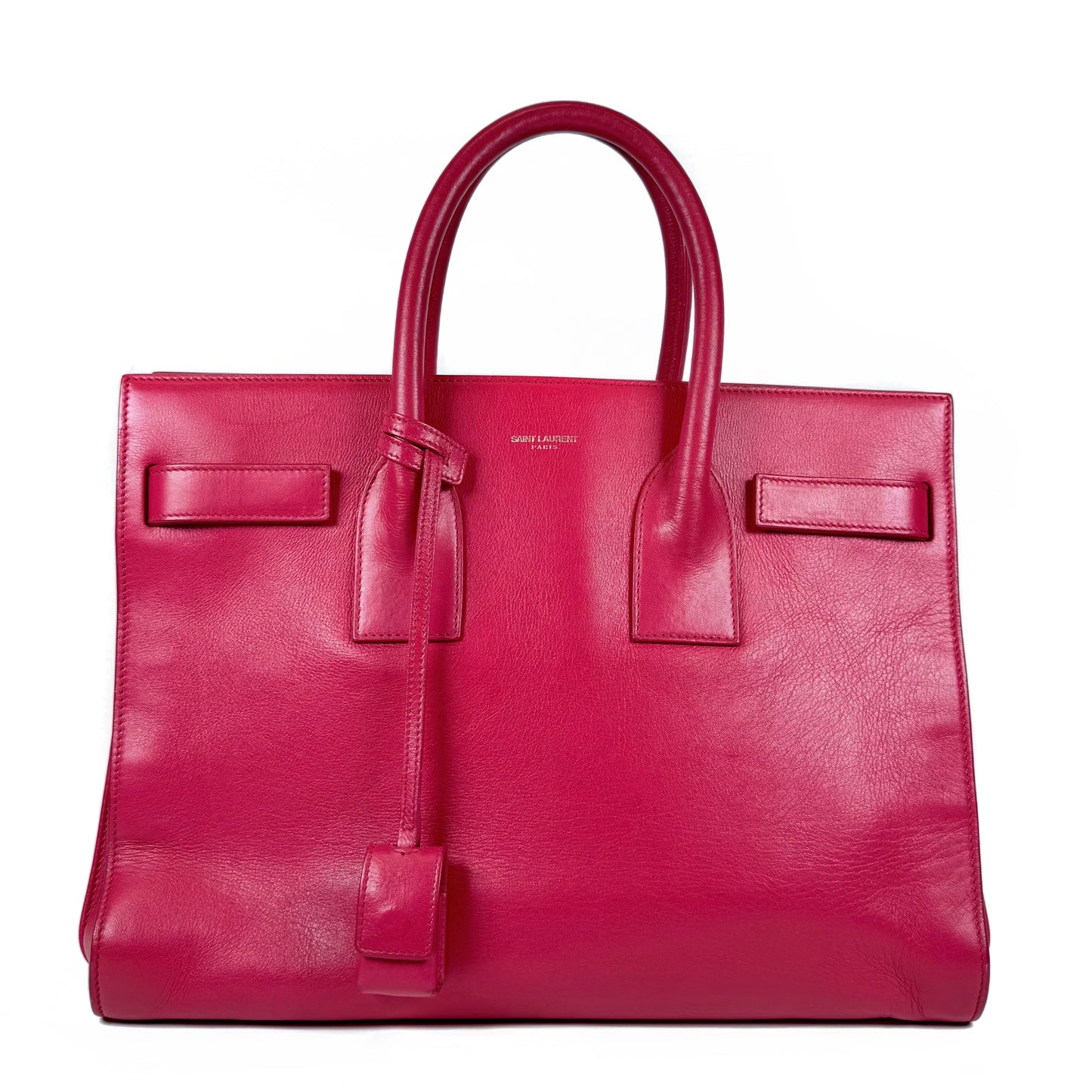 Saint Laurent Sac De Jour Fuchsia Bag
