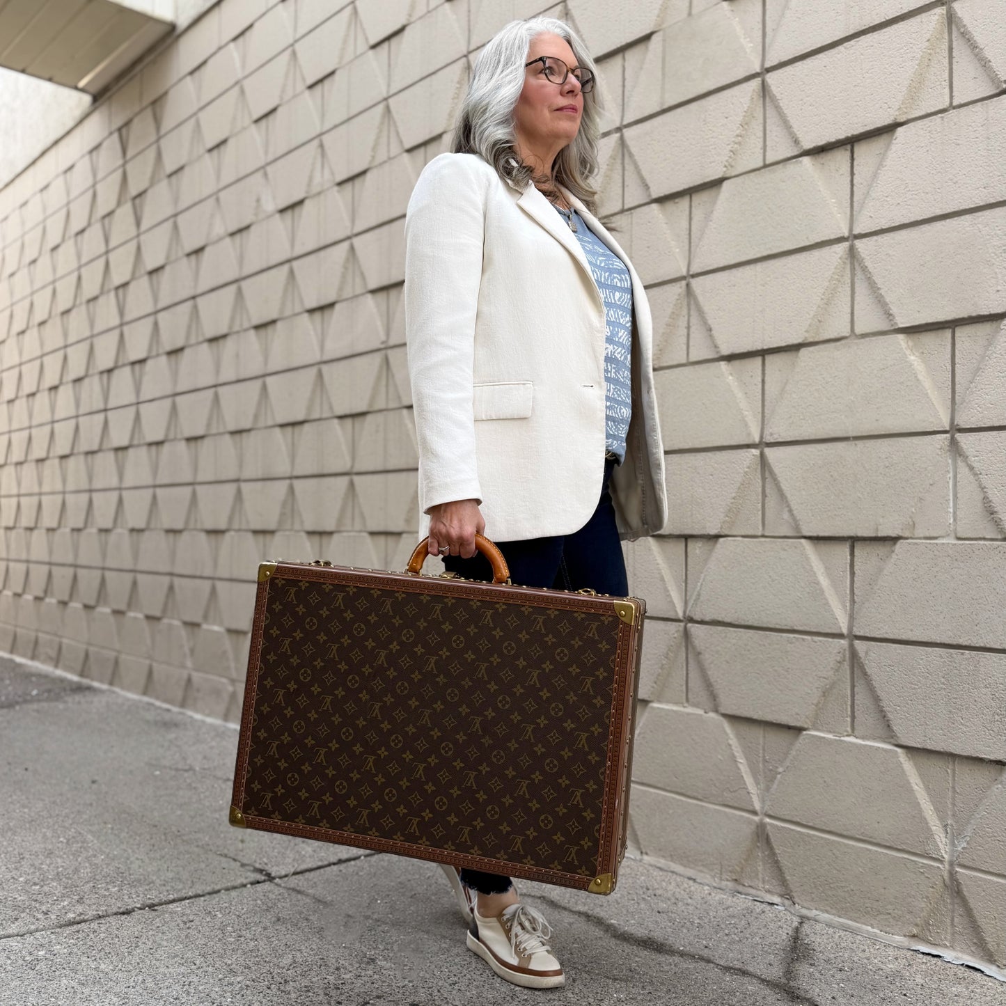 Louis Vuitton Alzer 60 Suitcase