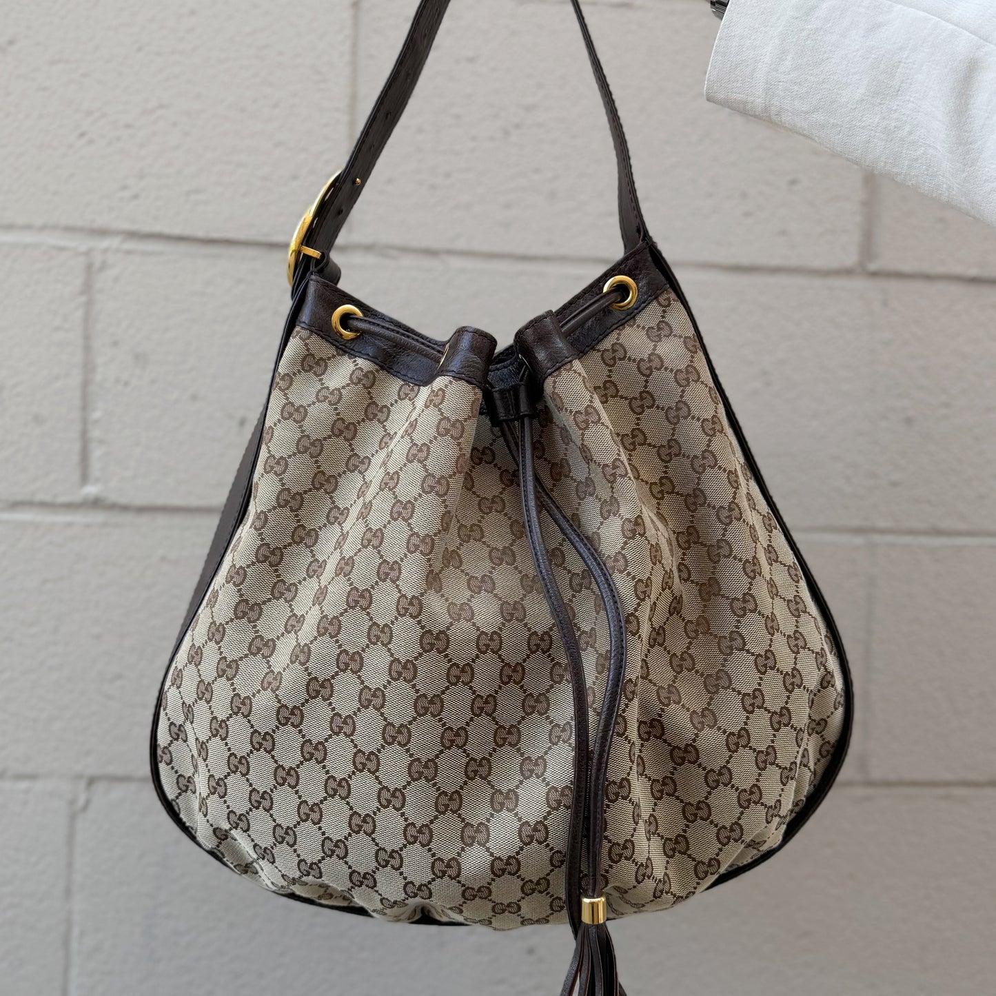 Gucci Drawstring Hobo Bag